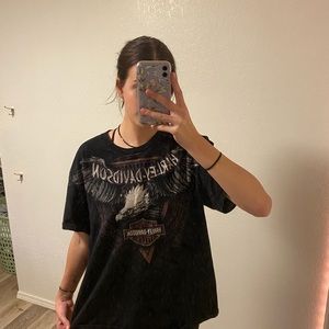 Harley Davidson grunge t-shirt